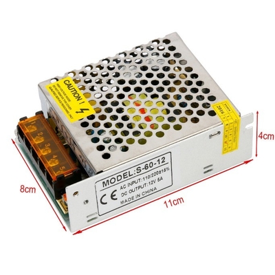 Идеальный C-Power 12V 5A 60W Single Output AC DC переключатель питания для вашего бизнеса