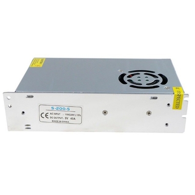 Серебряная алюминиевая оболочка C-Power 40A переключатель питания 110V/220V до 5V DC для серебра
