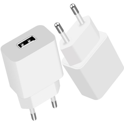 Выход постоянного тока 5V 1A/2A EU USB Plug Power Travel Adapter с выходом USB Wall Charger