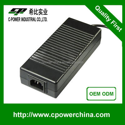 Черный AC100-240V к постоянному 12V/24V 2A -10A адаптер питания