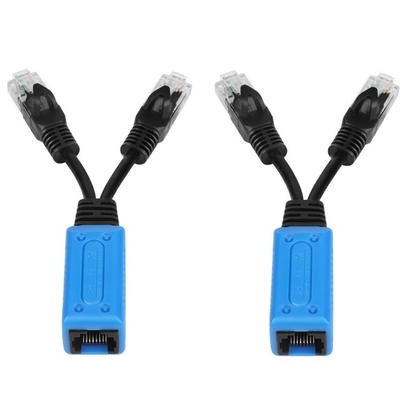 0.03kg RJ45 Port PoE Power Combiner 2-пакет 60W PoE Ultra с 2x 30W PoE портами