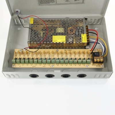 12V 20A DC 18CH канальный блок питания для выхода камер видеонаблюдения