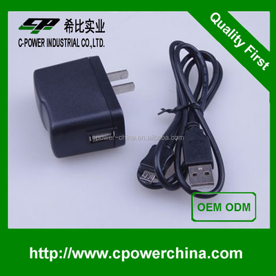 CE сертифицированный универсальный USB тип 5V 300mA 5V 2A 5V 2.5A 5V 1A USB адаптер питания черный