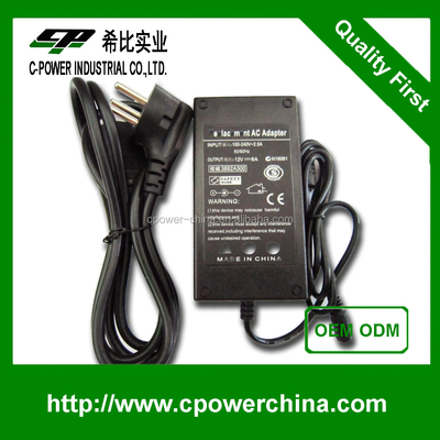 Подключение к рабочему столу C-энергоснабжение ac dc 12v 5a 12v 6a 10a 15a Многоразовый выходной адаптер