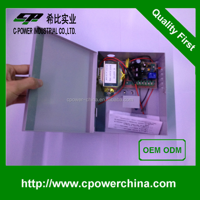 Выходной ток 100-5000mA Металлический корпус 12v 5a 60w Источник питания с резервным аккумулятором