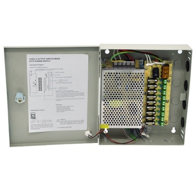 C-Power 9 Channel CH CCTV Security Camera Distribution PTC Power Supply Box 12V выходной