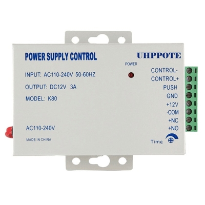 K80 AC 110-240V до DC12v 3A 36w Источник питания для системы контроля доступа к двери Выходная мощность 1 50W