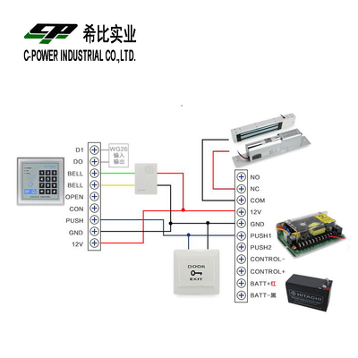 Контроль доступа к двери UPS DC 12V 5A питание для непрерывной работы