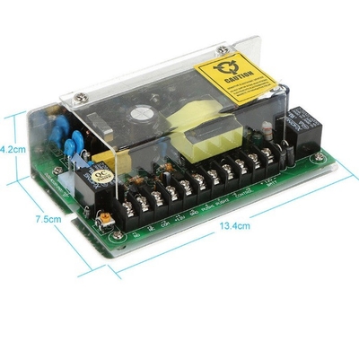 Электрическое питание для управления доступом к двери 100-240v AC 12v DC 5A с резервным интерфейсом батареи