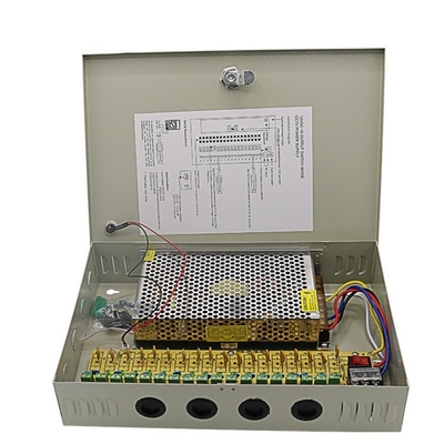 C-Power 2KG PTC Fuse 18CH охранная камера Справочная коробка DC 12V 20A для DVR CCTV