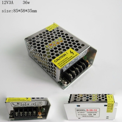 110v/220v AC входный dc 12v 3a 5a 10a AC/DC источник питания для защиты от перегрузки
