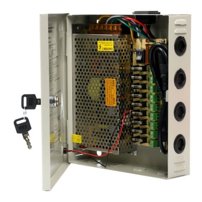 C-Power 110V 220V CCTV 12V 10A 9CH 9 портов регулируемый блок питания