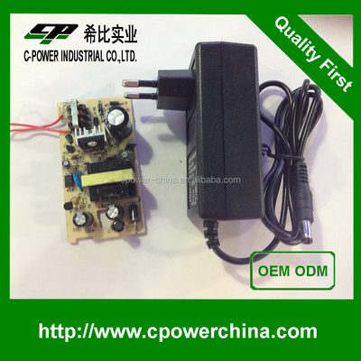 Тип выхода постоянного тока 12v 2a 24v 1a 24w TS-1012C адаптер AC/DC/Power с сертификатом CE