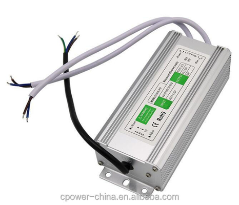 водонепроницаемый 80W 45W 50W 60W 100W 120W DC12V/24V светодиодный трансформатор питания IP67/IP66