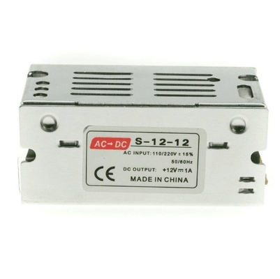 100/220V Вход 12W 12V 1A DC CCTV светодиодный источник питания для системы безопасности