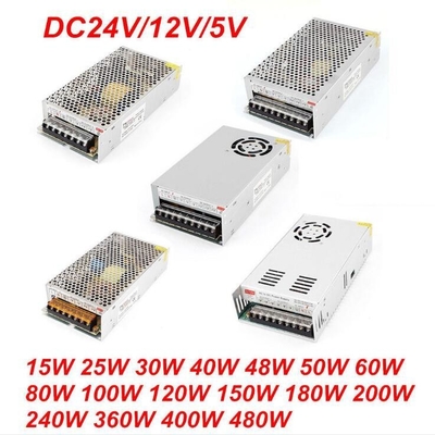 100/220V Вход 12W 12V 1A DC CCTV светодиодный источник питания для системы безопасности