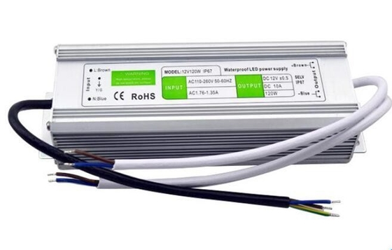 IP67 Внешний трансформатор адаптер питания 120W 150W для светодиодного драйвера AC/DC12V 110-260V