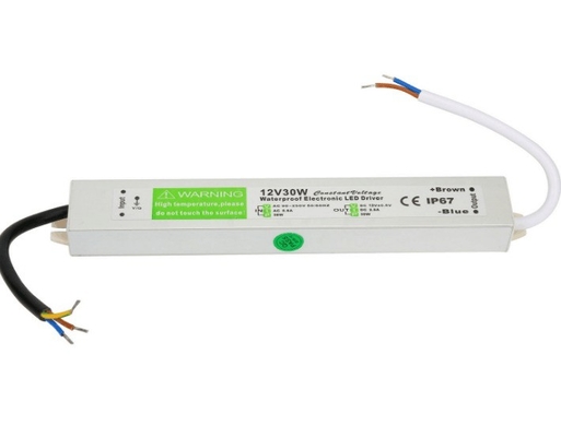 DC 12V/24V IP66/IP67 водонепроницаемый 30W светодиодный драйвер для светодиодного светового освещения