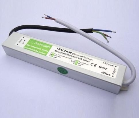 водонепроницаемое питание AC110-265V до DC 12V/24V 24W Диодный драйвер преобразователь для светодиодных знаков