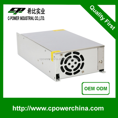 Топ-10 AC DC 24V 36V 48V 600W Высоковольтный источник питания с частотой выхода 50/60Hz