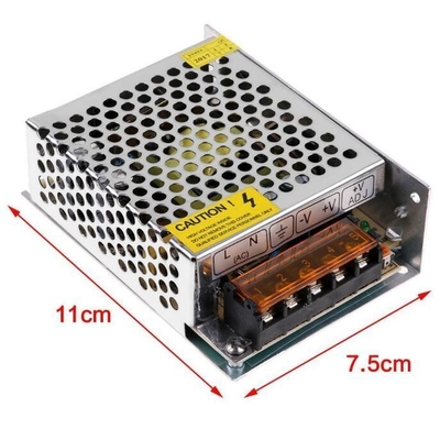 Единый выходный тип 36w 12v 3a Неонный источник питания в серебряном цвете для C-Power