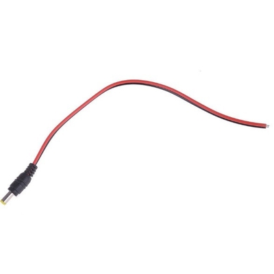 DC 5.5*2.5mm 5525 30cm Мужской электроподключатель Включатель медный проволочный кабель с женским концом типа IEC