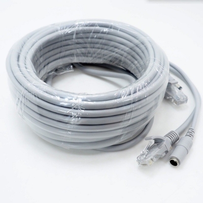Широко используемый сетевой Ethernet Cat5E LAN видеокабель питания для IP-камеры CCTV