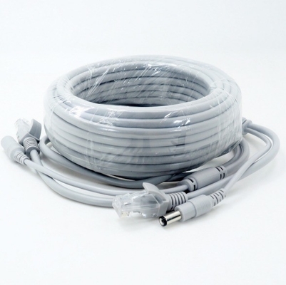 Широко используемый сетевой Ethernet Cat5E LAN видеокабель питания для IP-камеры CCTV