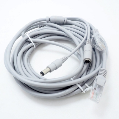 Широко используемый сетевой Ethernet Cat5E LAN видеокабель питания для IP-камеры CCTV