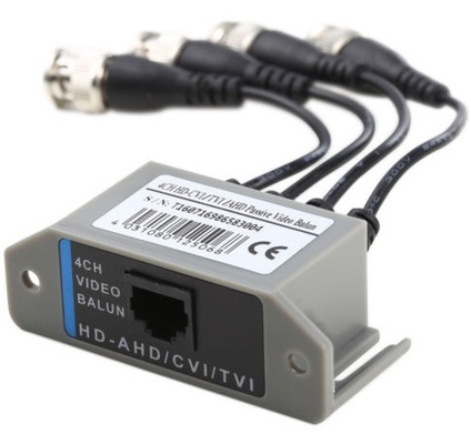 - 4CH HD пассивное видео Balun Transceiver BNC к UTP RJ45 CCTV через скрученные пары