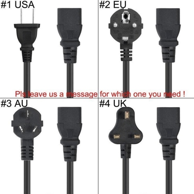 86% Эффективность 50 Вт светодиодный адаптер для 100-240В AC 50/60Гц DC12V DC 5V 10A 8A 6A 2A Черный