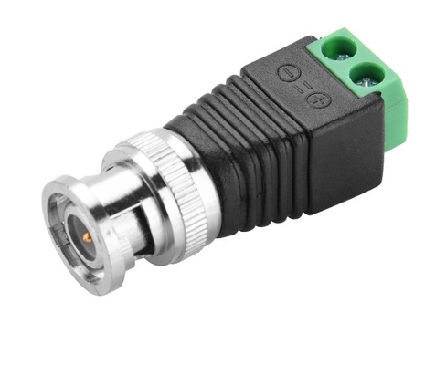 CAT5 к BNC Коаксиальное видео Balun 2,1 мм мужской DC Power Connector Kit AF в качестве аксессуаров CCTV