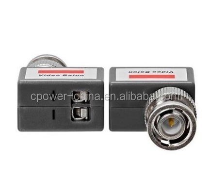 Простая установка CCTV Коаксиальный BNC видео и питание Balun передатчик до CAT5 ПРАВОГО УГЛА