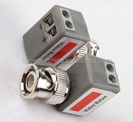 Простая установка CCTV Коаксиальный BNC видео и питание Balun передатчик до CAT5 ПРАВОГО УГЛА