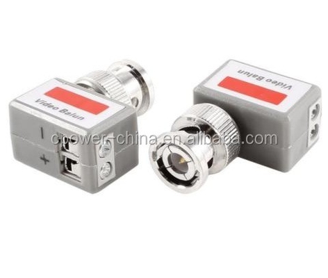 Простая установка CCTV Коаксиальный BNC видео и питание Balun передатчик до CAT5 ПРАВОГО УГЛА