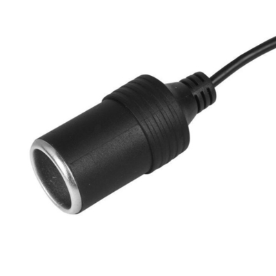 5V до 12V USB Автомобильный сигаретный зажигалка розетка женский преобразователь адаптер черный ПВХ дизайн