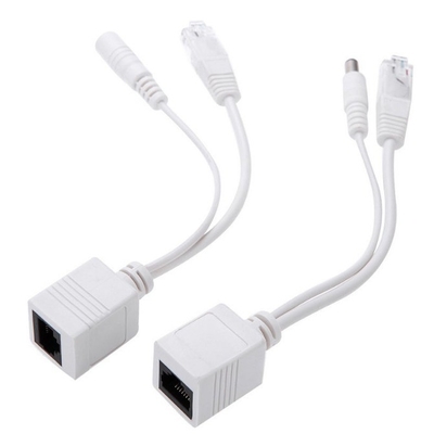 CE Certificate Pairs POE Ethernet Injector Splitter Adapter Cable для камер видеонаблюдения RJ 45 RCA
