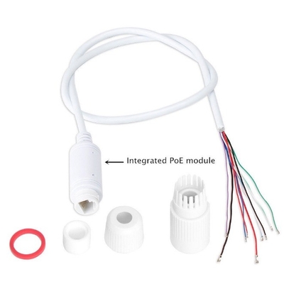 72г ABS Пластмассовый водонепроницаемый POE Injector Splitter Кабель 12V для CCTV IP Камера Беспроводная AP NVR