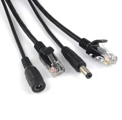 Пассивный адаптер PoE и разделитель поддерживают 5V 12V 24V 48V Расстояние передачи 30-40m