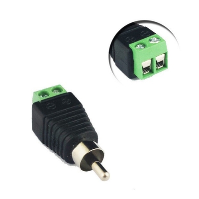 ABS соединители камер видеонаблюдения 2.1 мм DC RCA Phono BNC