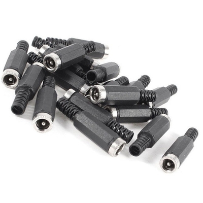Мужчина и женщина BNC Solder DC Power Plug Socket Jack Connector с номинальным током 2A