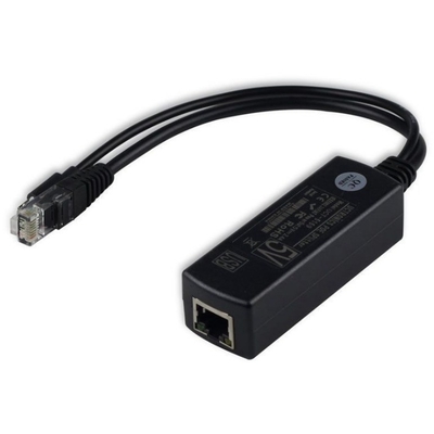 48V до 5V 2.4A PoE Splitter ABS Ethernet модуль для бесперебойного питания по Ethernet