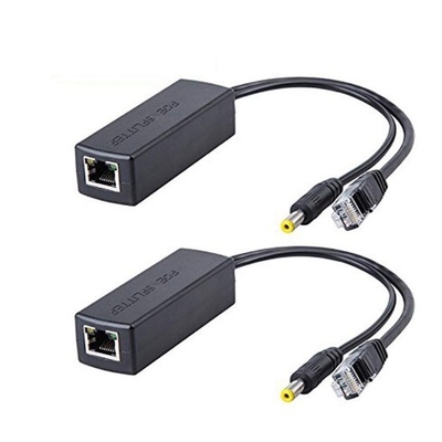 Домашняя безопасность Активный разделитель POE от 48V до 12V 1A-2A IEEE802.3af с модулем Ethernet