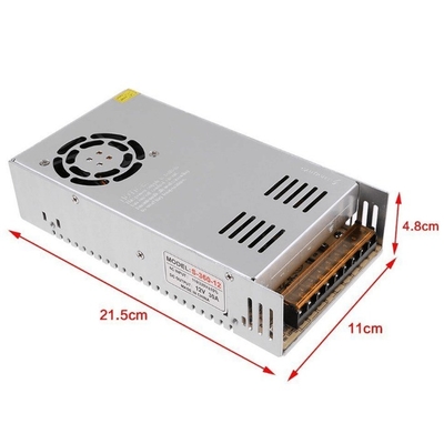 Серебро 400w 12v 33a 12v постоянного тока выход внешний источник питания ATX с эффективностью 82%