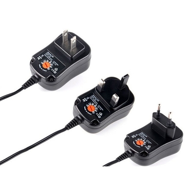 3-12V постоянный выход регулируемый 12W/30W универсальный адаптер питания с несколькими разъемами