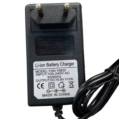 CE FCC ROHS сертифицированный 16,8V 2A литий-ионный зарядное устройство для адаптера питания C-Power