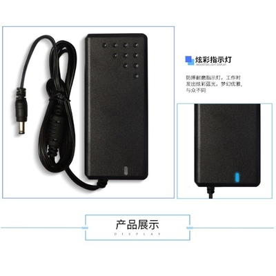 Чёрный 15В 5А 75W AC100-240V адаптер питания с входной напряжением 100-240V-50HZ/60HZ