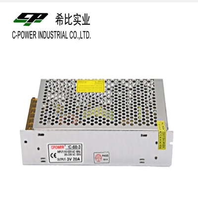 Высокочастотный 3V 20A светодиодный CCTV источник питания с бесперебойной технологией переключения