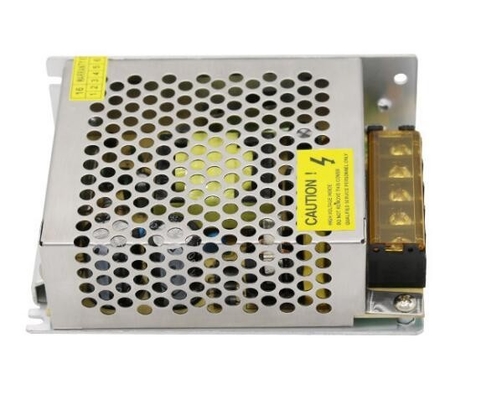 Малый размер 24VDC 2.5A 60W источник питания для светодиодных ламп Серебро Выходная частота 50/60Hz