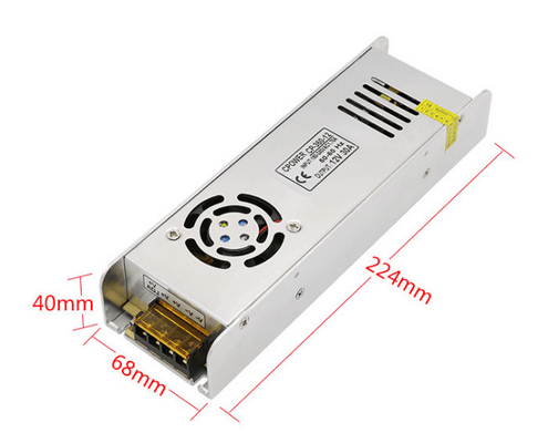 DC 12V 30A 360W Под-Мини регулируемый светодиодный трансформатор переключатель питания для модуля полосы